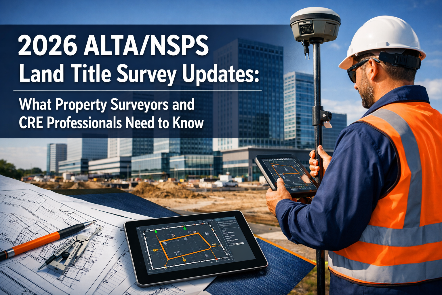 2026 ALTA/NSPS Land Title Survey Updates: What Property Surveyors and CRE Professionals Need to Know