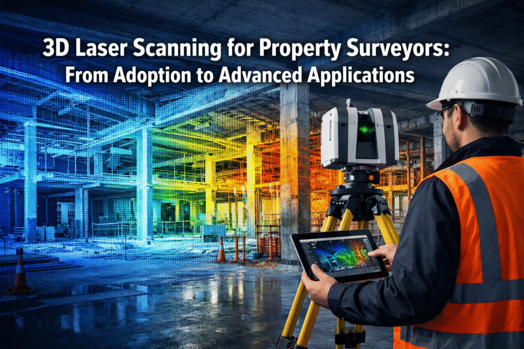 3D Laser Scanning for Property Surveyors: From Adoption to Advanced Applications