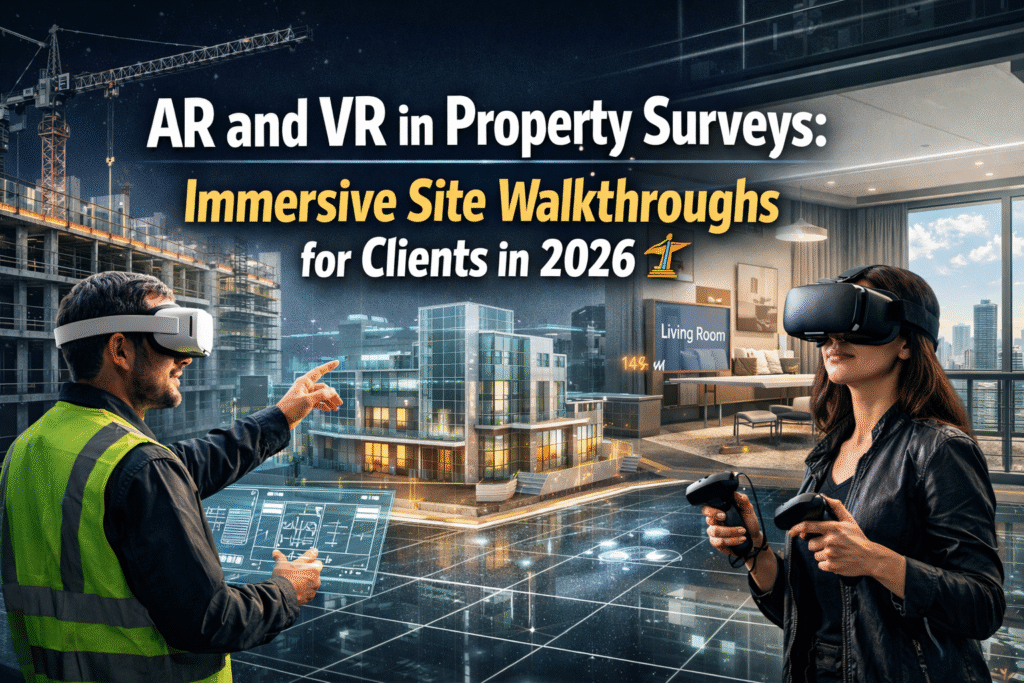 AR and VR in Property Surveys: Immersive Site Walkthroughs for Clients in 2026