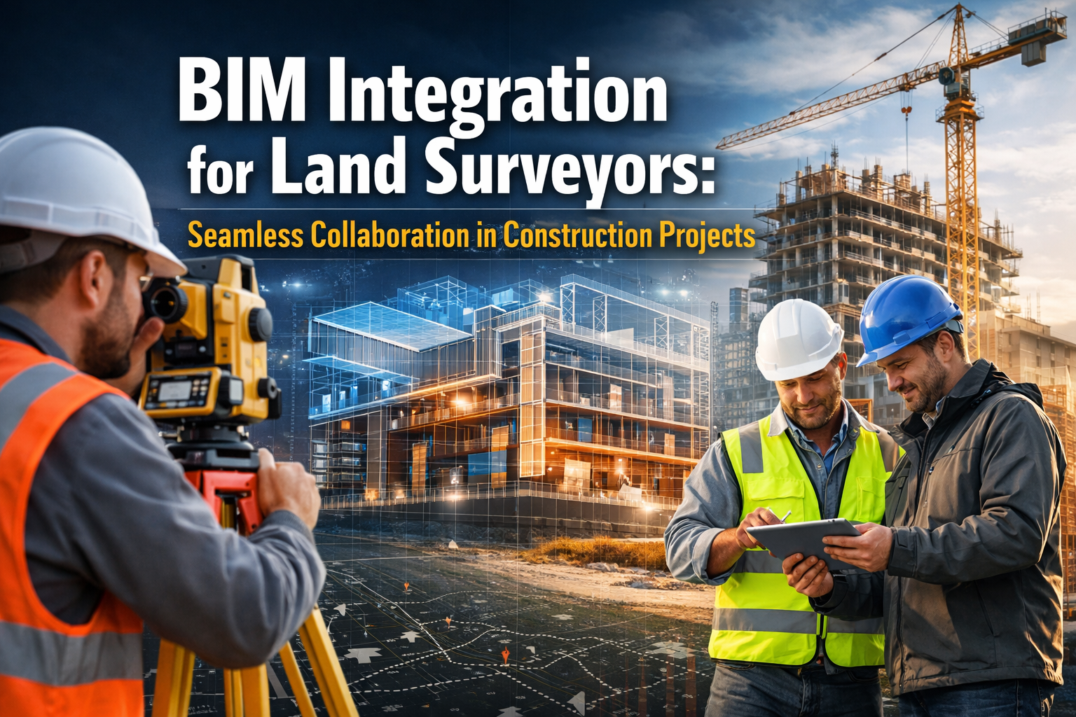 BIM Integration for Land Surveyors: Seamless Collaboration in Construction Projects