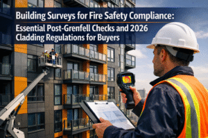Building Surveys for Fire Safety Compliance: Essential Post-Grenfell Checks and 2026 Cladding Regulations for Buyers