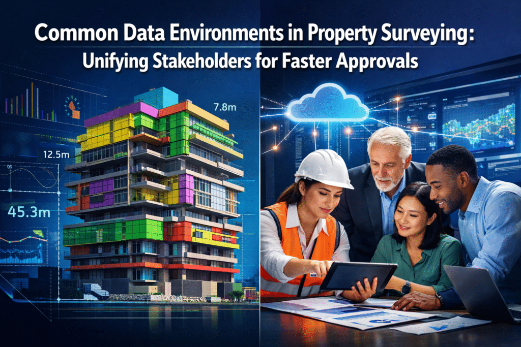 Common Data Environments in Property Surveying: Unifying Stakeholders for Faster Approvals