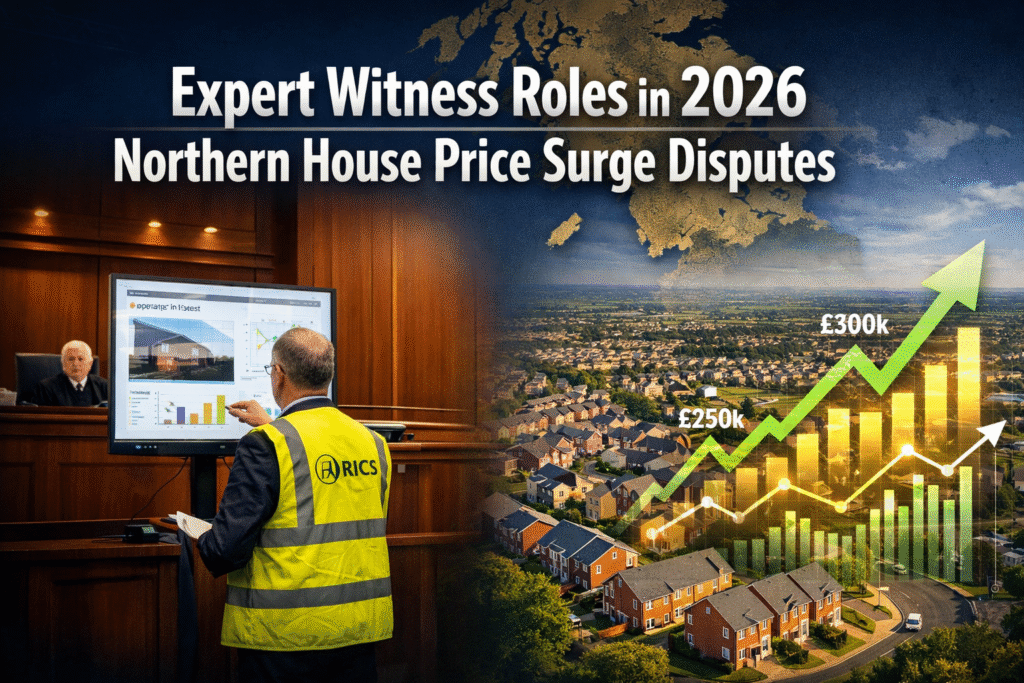 Expert Witness Roles in 2026 Northern House Price Surge Disputes: RICS Tactics for Valuation Challenges