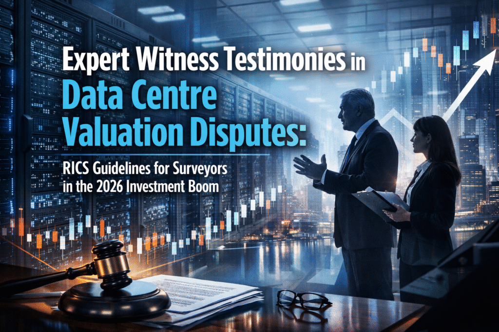 Expert Witness Testimonies in Data Centre Valuation Disputes: RICS Guidelines for Surveyors in the 2026 Investment Boom