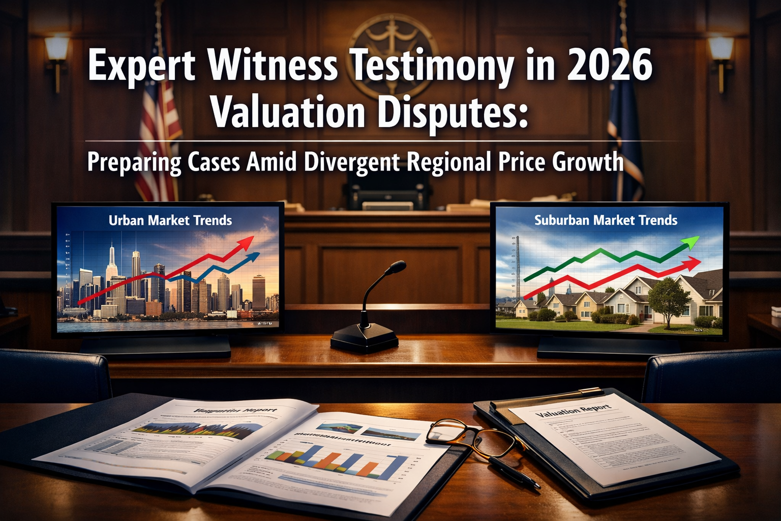 Expert Witness Testimony in 2026 Valuation Disputes: Preparing Cases Amid Divergent Regional Price Growth