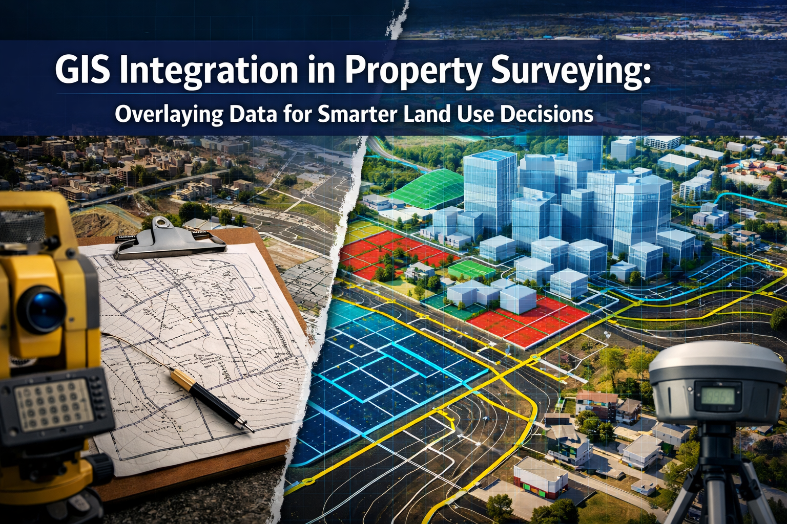 GIS Integration in Property Surveying: Overlaying Data for Smarter Land Use Decisions