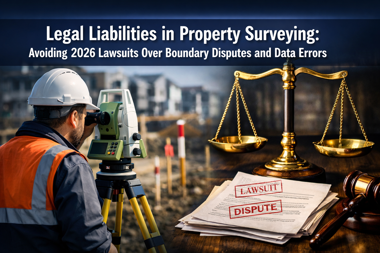 Legal Liabilities in Property Surveying: Avoiding 2026 Lawsuits Over Boundary Disputes and Data Errors