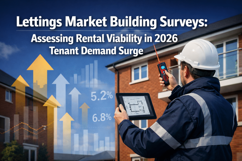 Lettings Market Building Surveys: Assessing Rental Viability in 2026 Tenant Demand Surge