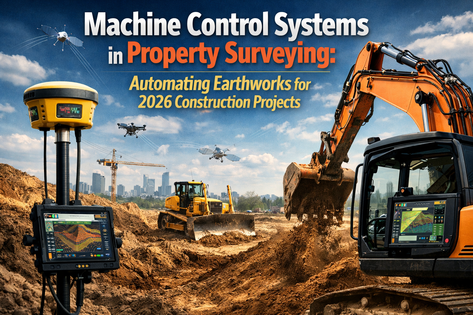 Machine Control Systems in Property Surveying: Automating Earthworks for 2026 Construction Projects