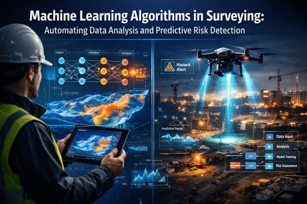 Machine Learning Algorithms in Surveying: Automating Data Analysis and Predictive Risk Detection