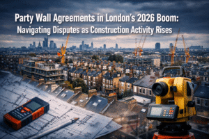 Party Wall Agreements in London's 2026 Boom: Navigating Disputes as Construction Activity Rises