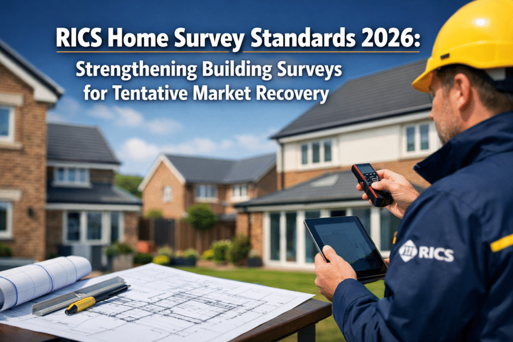RICS Home Survey Standards 2026: Strengthening Building Surveys for Tentative Market Recovery