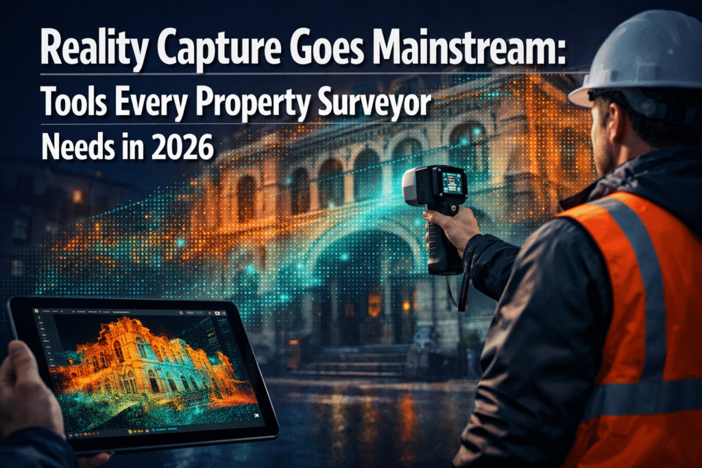 Reality Capture Goes Mainstream: Tools Every Property Surveyor Needs in 2026