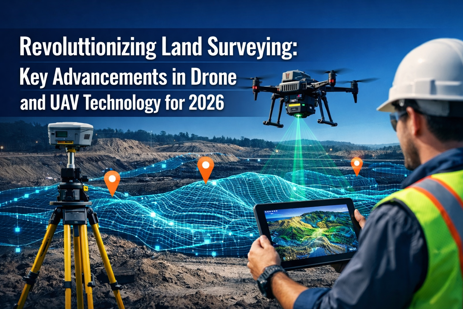Revolutionizing Land Surveying: Key Advancements in Drone and UAV Technology for 2026