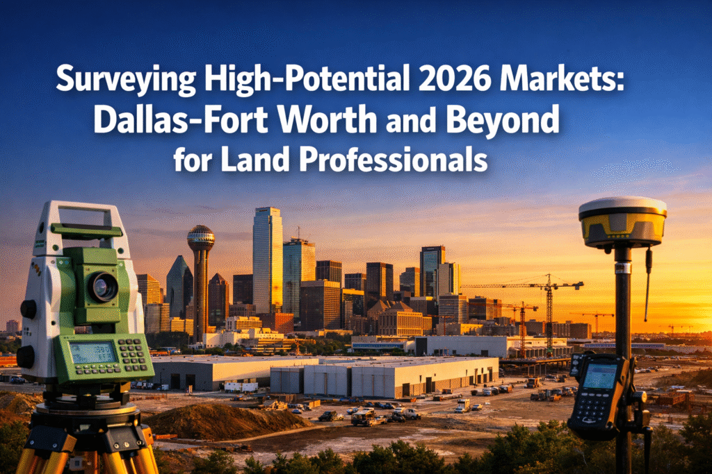 Surveying High-Potential 2026 Markets: Dallas-Fort Worth and Beyond for Land Professionals