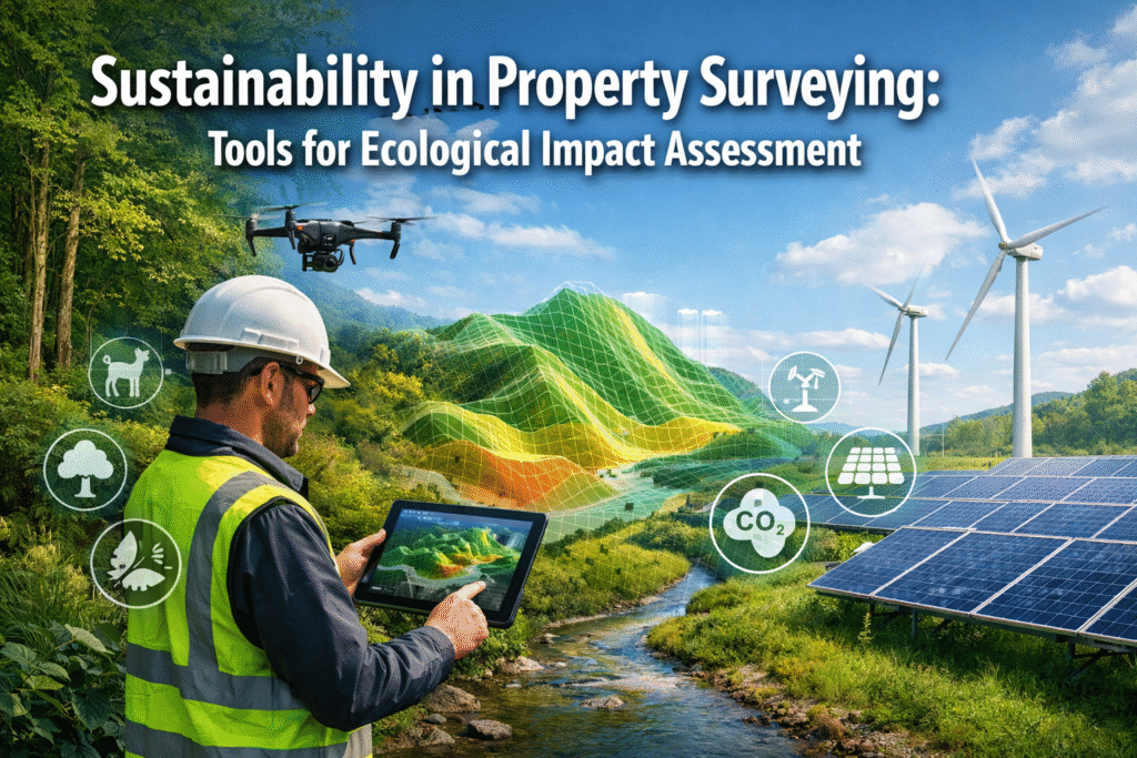 Sustainability in Property Surveying: Tools for Ecological Impact Assessment