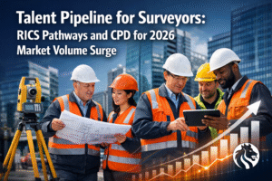 Talent Pipeline for Surveyors: RICS Pathways and CPD for 2026 Market Volume Surge