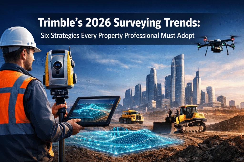Trimble's 2026 Surveying Trends: Six Strategies Every Property Professional Must Adopt