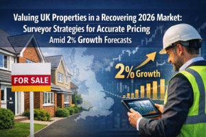 Valuing UK Properties in a Recovering 2026 Market: Surveyor Strategies for Accurate Pricing Amid 2% Growth Forecasts
