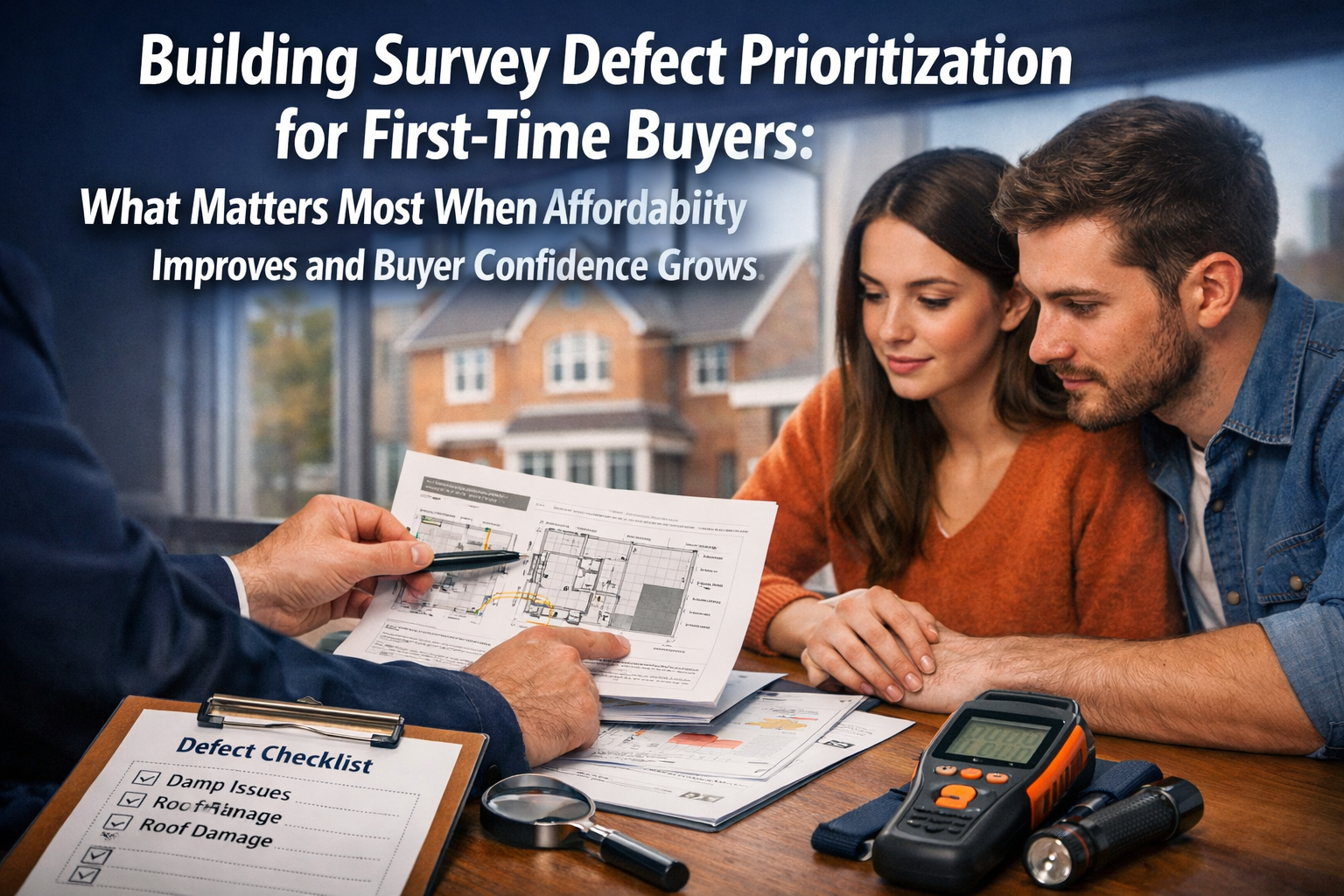Building Survey Defect Prioritization for First-Time Buyers: What Matters Most When Affordability Improves and Buyer Confidence Grows