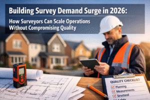 Building Survey Demand Surge in 2026: How Surveyors Can Scale Operations Without Compromising Quality