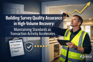 Building Survey Quality Assurance in High-Volume Recovery: Maintaining Standards as Transaction Activity Accelerates
