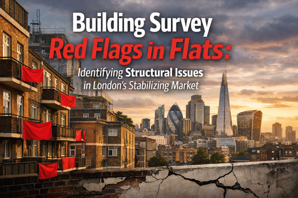 Building Survey Red Flags in Flats: Identifying Structural Issues in London's Stabilizing Market