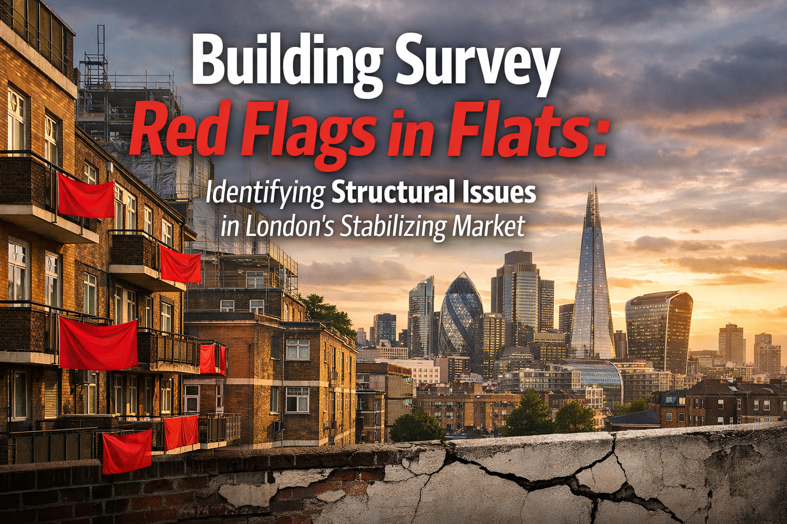 Building Survey Red Flags in Flats: Identifying Structural Issues in London's Stabilizing Market