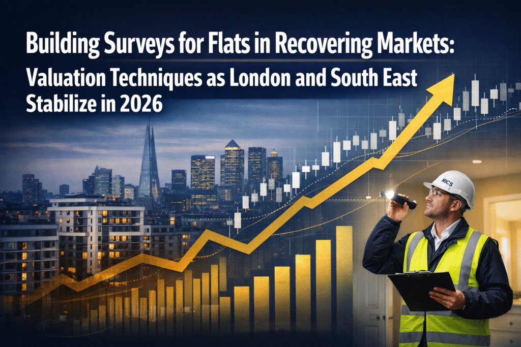 Building Surveys for Flats in Recovering Markets: Valuation Techniques as London and South East Stabilize in 2026