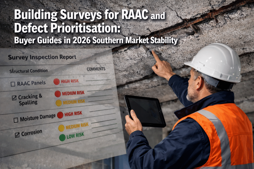 Building Surveys for RAAC and Defect Prioritisation: Buyer Guides in 2026 Southern Market Stability