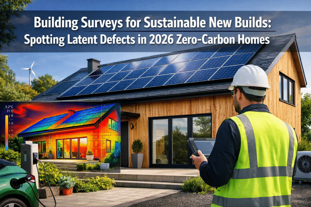 Building Surveys for Sustainable New Builds: Spotting Latent Defects in 2026 Zero-Carbon Homes