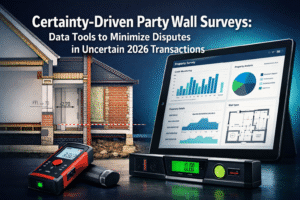 Certainty-Driven Party Wall Surveys: Data Tools to Minimize Disputes in Uncertain 2026 Transactions