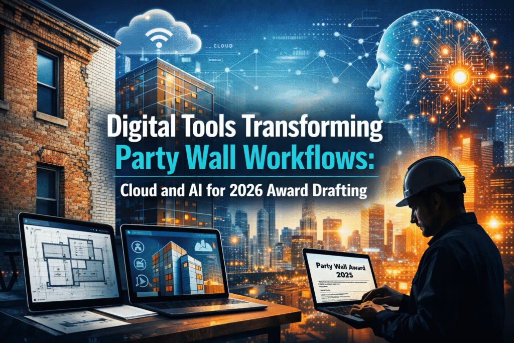 Digital Tools Transforming Party Wall Workflows: Cloud and AI for 2026 Award Drafting