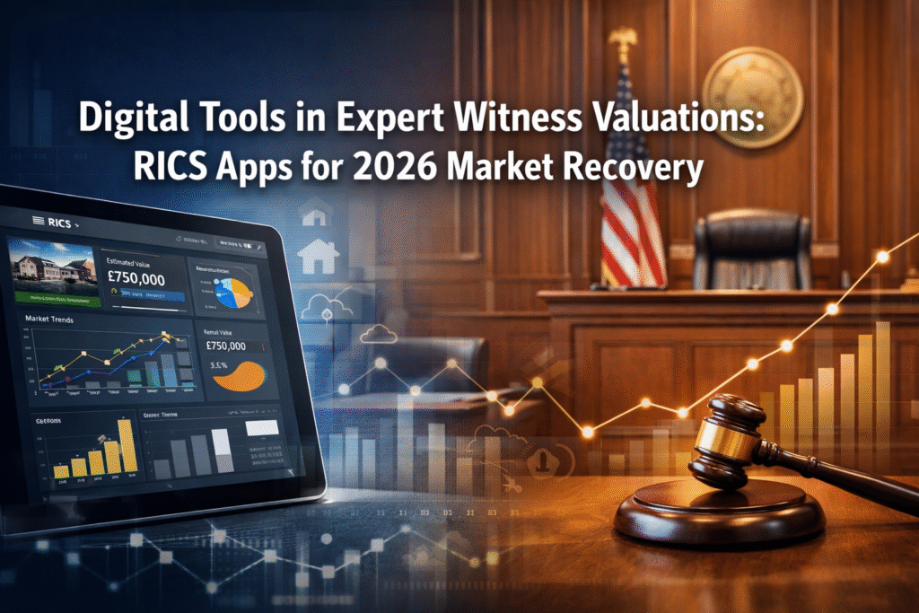 Digital Tools in Expert Witness Valuations: Leveraging RICS Apps for 2026 Market Recovery Evidence