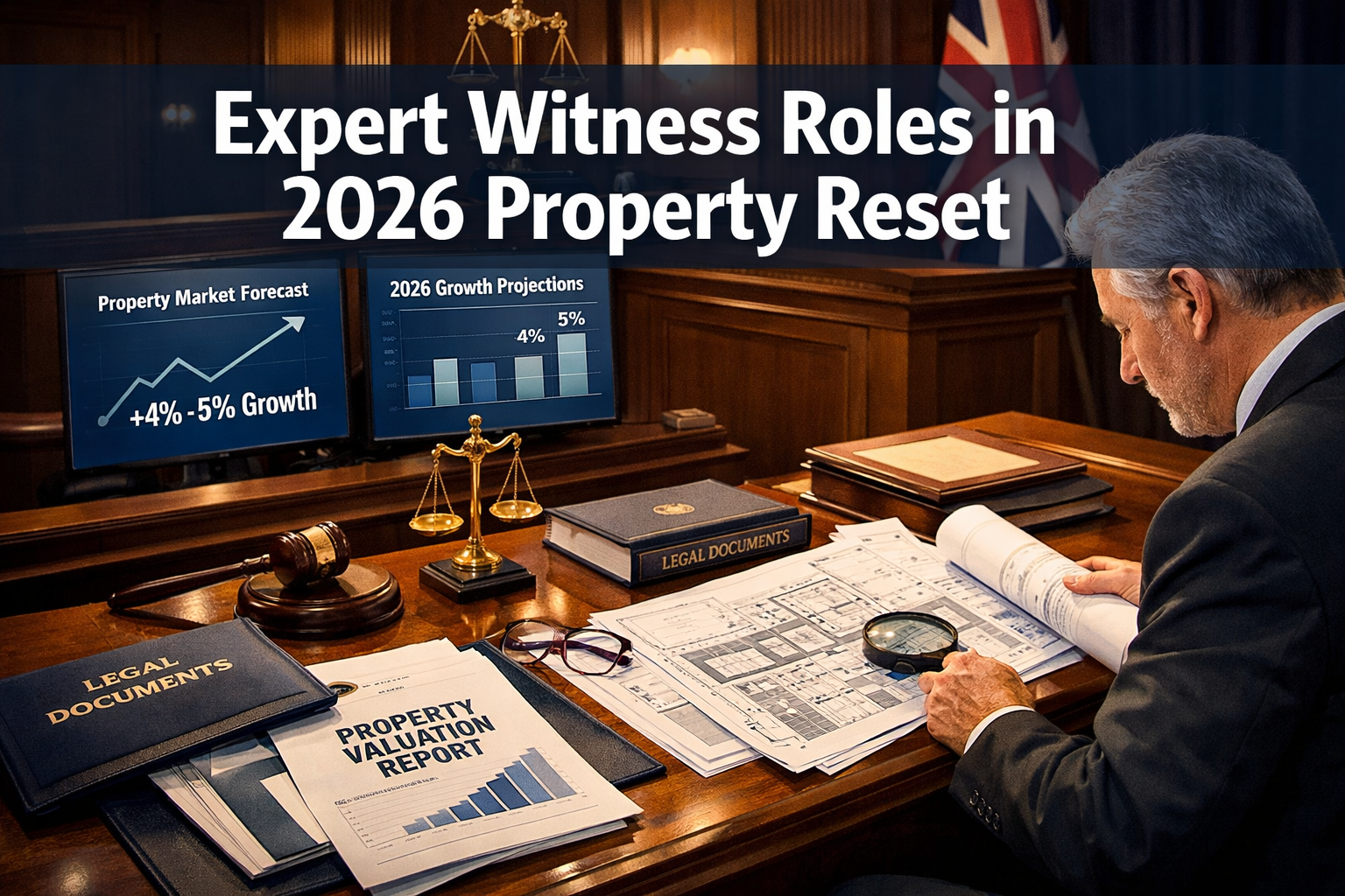 Expert Witness Roles in 2026 Property Reset: Crafting Valuations Amid 4-5% National Growth Forecasts