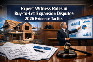 Expert Witness Roles in Buy-to-Let Expansion Disputes: 2026 Evidence Tactics for Institutional Claims