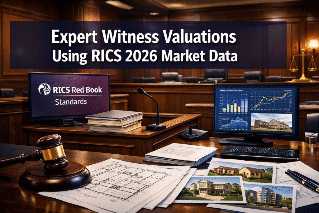 Expert Witness Valuations Using RICS 2026 Market Data: Preparing for Increased Dispute Volumes in Recovery Phase