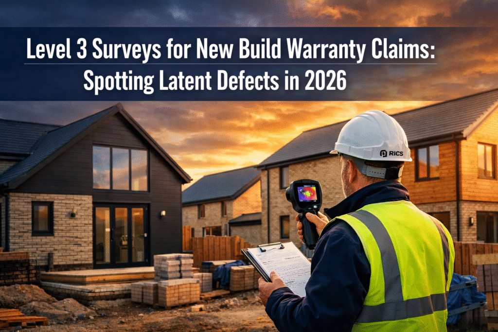 Level 3 Surveys for New Build Warranty Claims: Spotting Latent Defects in 2026's Rising Transaction Volumes