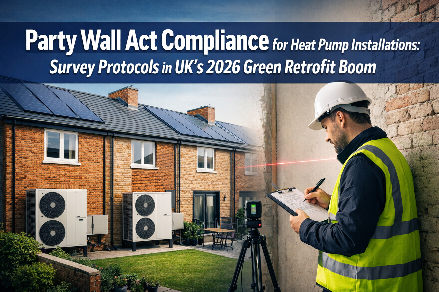Party Wall Act Compliance for Heat Pump Installations: Survey Protocols in UK's 2026 Green Retrofit Boom