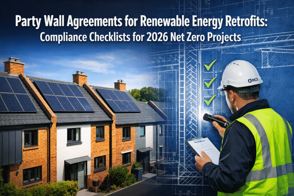 Party Wall Agreements for Renewable Energy Retrofits: Compliance Checklists for 2026 Net Zero Projects