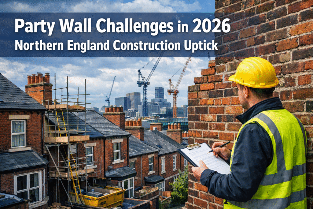 Party Wall Challenges in 2026 Northern England Construction Uptick: Surveyor Protocols for Boom-Time Disputes
