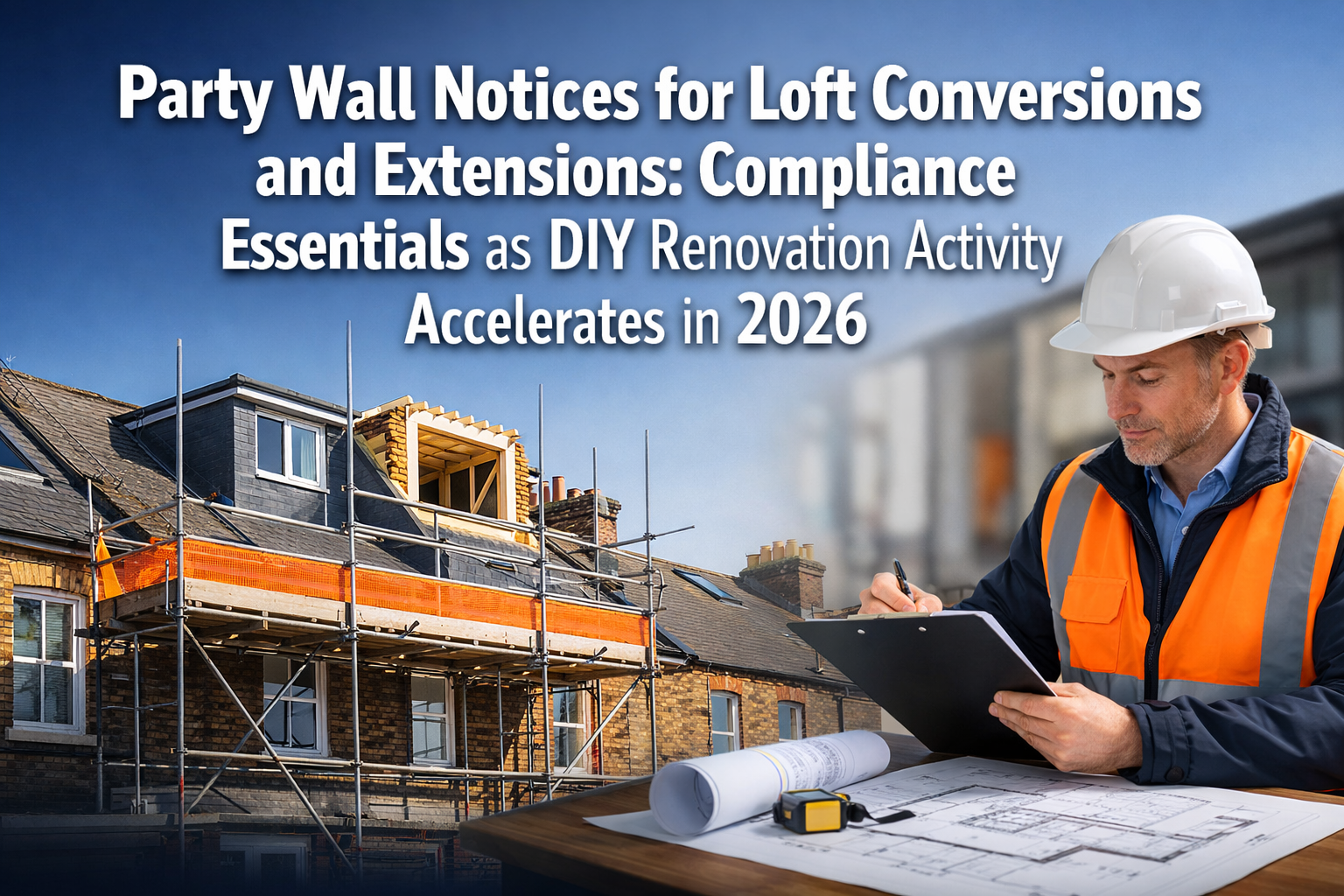 Party Wall Notices for Loft Conversions and Extensions: Compliance Essentials as DIY Renovation Activity Accelerates in 2026
