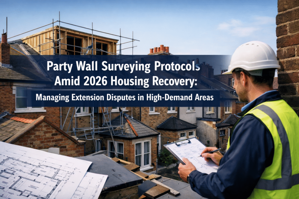 Party Wall Surveying Protocols Amid 2026 Housing Recovery: Managing Extension Disputes in High-Demand Areas