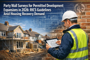 Party Wall Surveys for Permitted Development Expansions in 2026: RICS Guidelines Amid Housing Recovery Demand