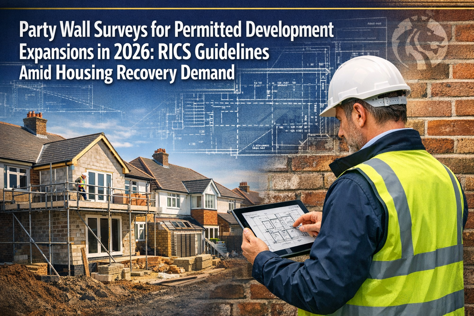 Party Wall Surveys for Permitted Development Expansions in 2026: RICS Guidelines Amid Housing Recovery Demand