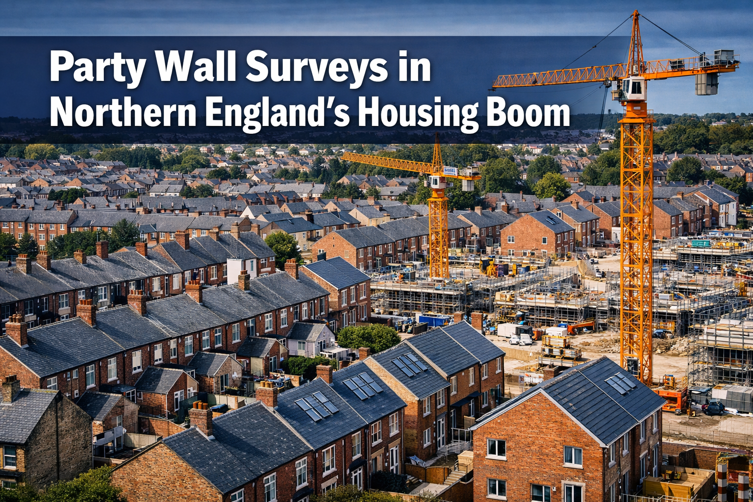 Party Wall Surveys in Northern England's Housing Boom: Managing Agreements When Developer Activity Accelerates in High-Growth Regions