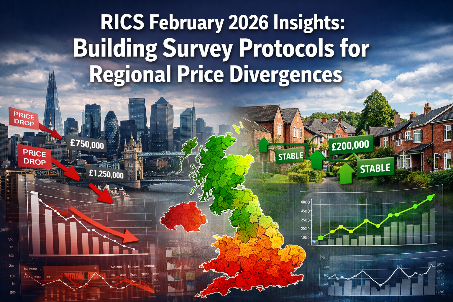 RICS February 2026 Insights: Building Survey Protocols for Regional Price Divergences and Flat Headline Balances