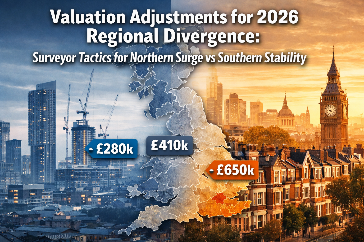 Valuation Adjustments for 2026 Regional Divergence: Surveyor Tactics for Northern Surge vs Southern Stability