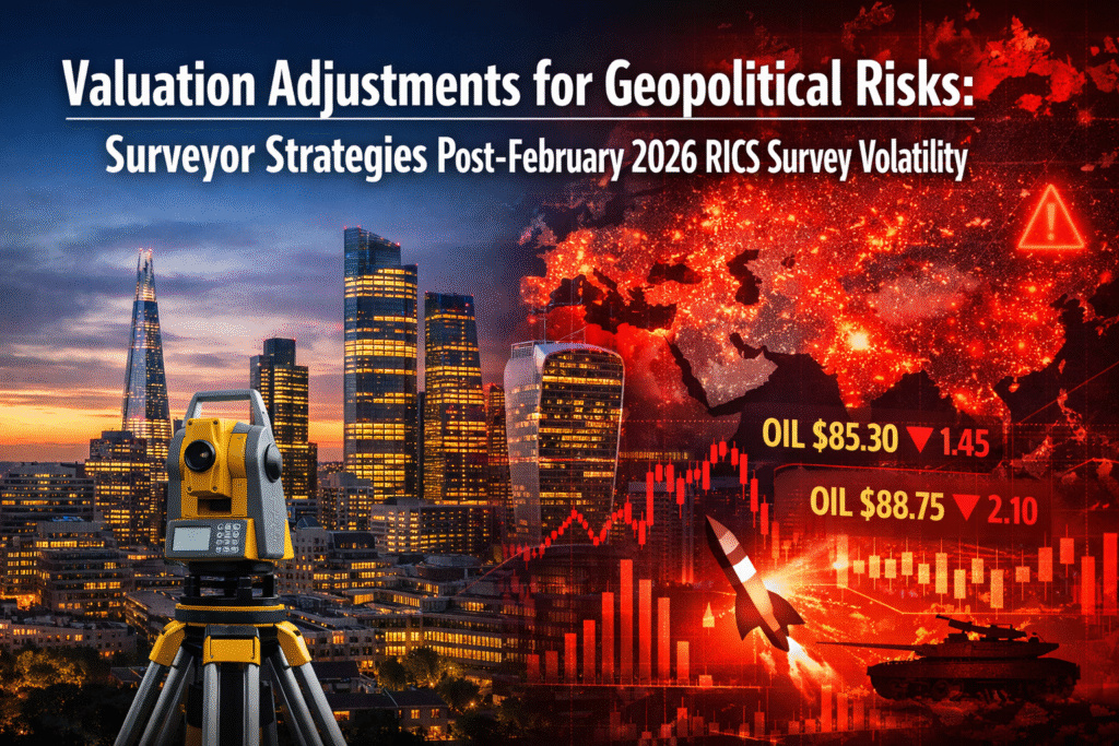 Valuation Adjustments for Geopolitical Risks: Surveyor Strategies Post-February 2026 RICS Survey Volatility