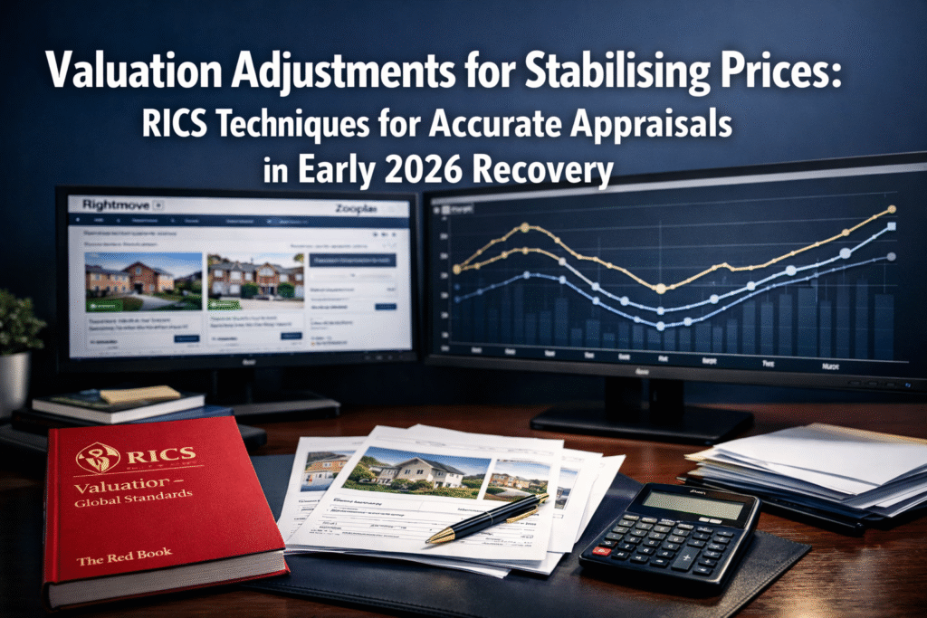 Valuation Adjustments for Stabilising Prices: RICS Techniques for Accurate Appraisals in Early 2026 Recovery